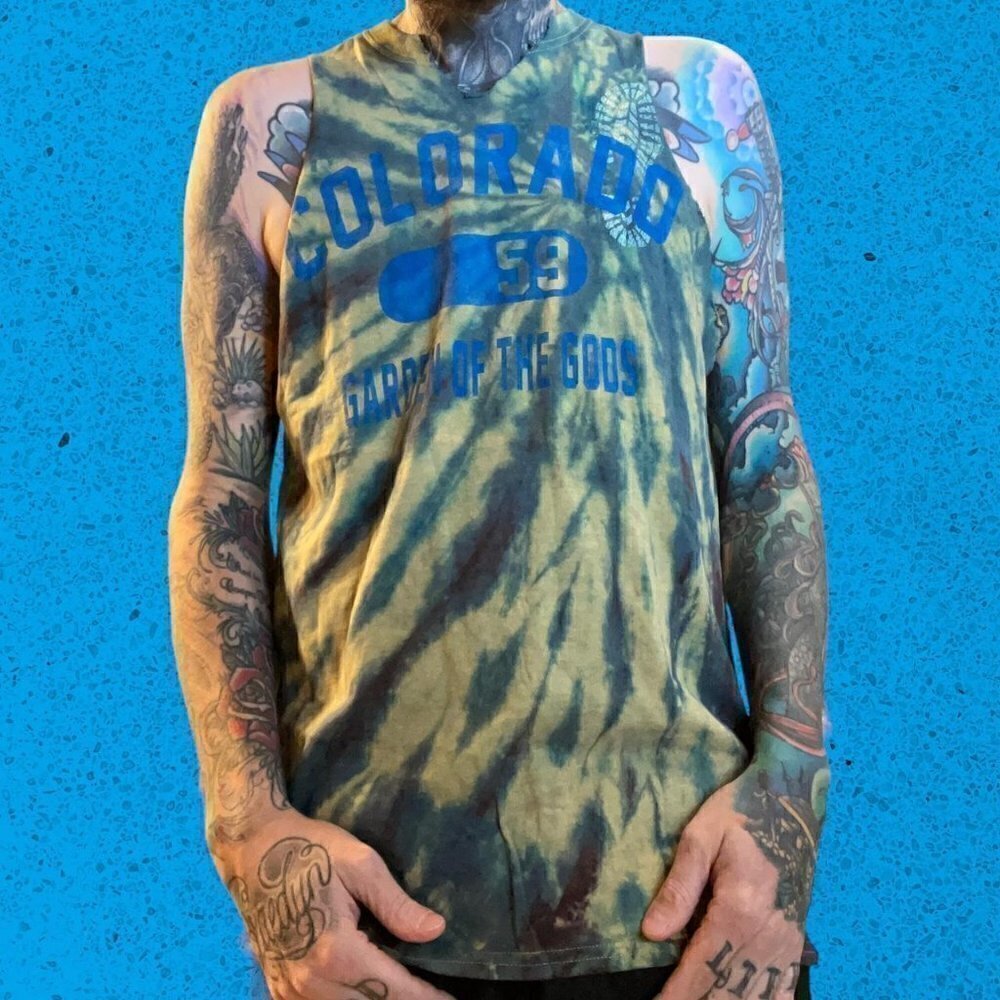 Colorado Tourist Cutoff Tank Top